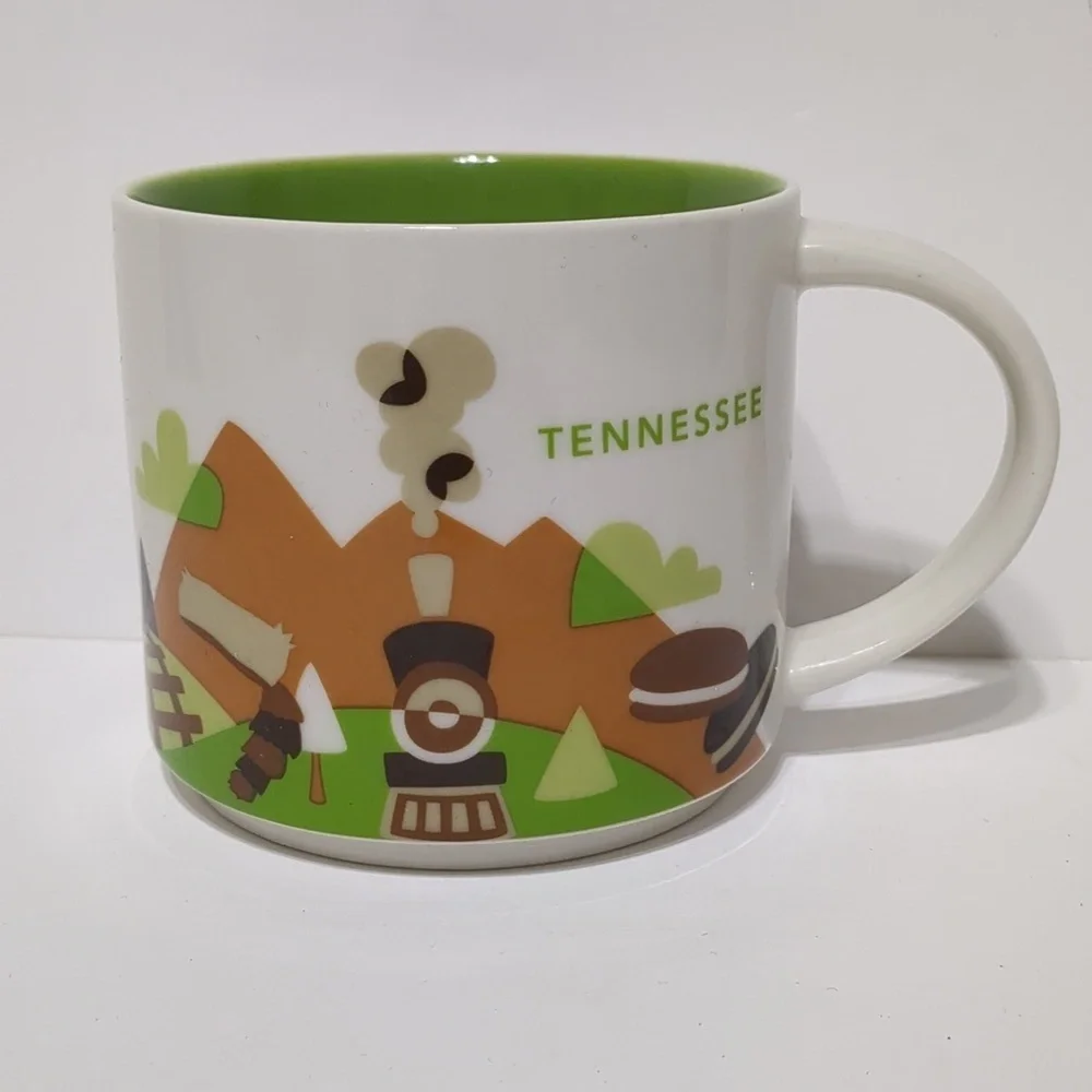 Starbucks You Are Here Collection 2014 Tennessee mug. 14 oz